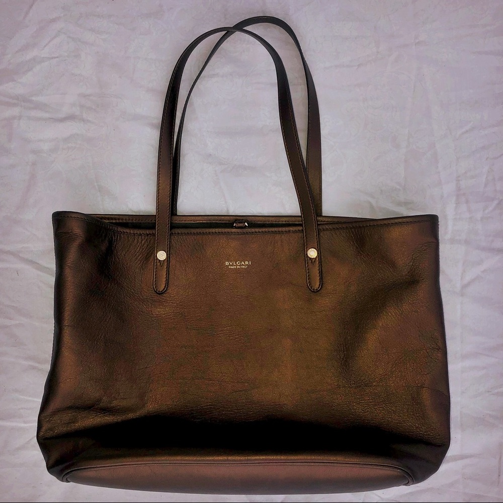 BVLGARI gorgeous copper purse